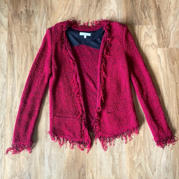 IRO Shavani Fringe Evening Jacket - Picture 3 of 8